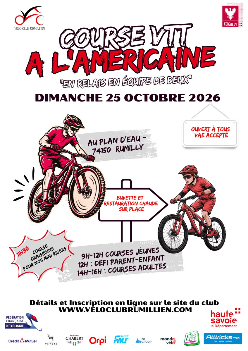 Américiane VTT du plan d'eau de Rumilly 2026