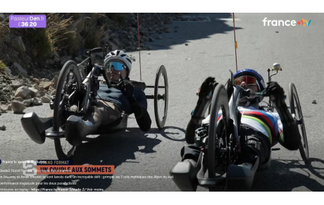 Un très beau reportage sur Anaïs VINCENT, notre double vice-championne du monde de handbike